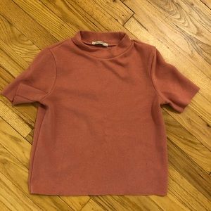 Zara Mockneck Shirt